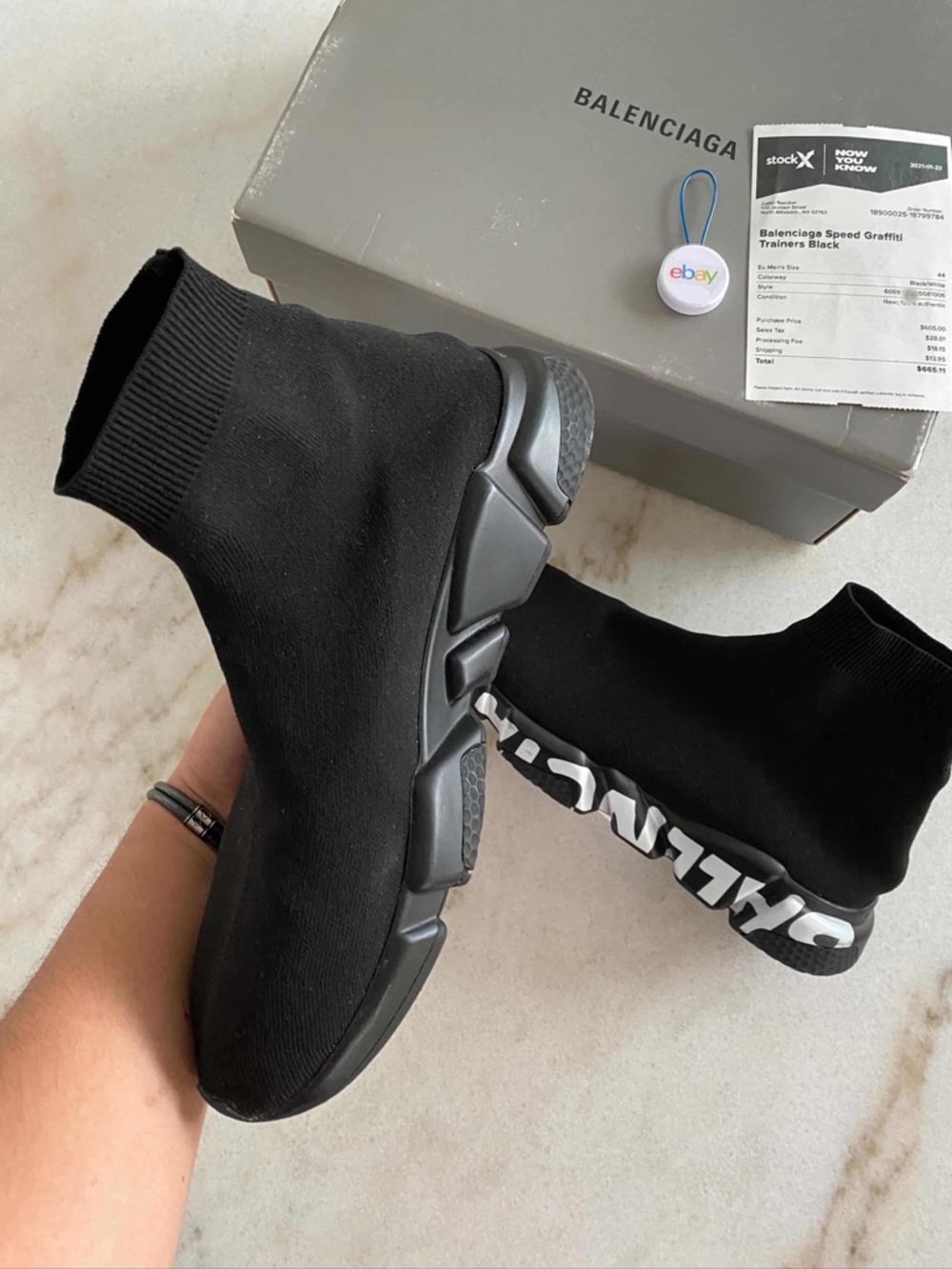 Balenciaga speed trainer graffiti - Picture 3 of 9